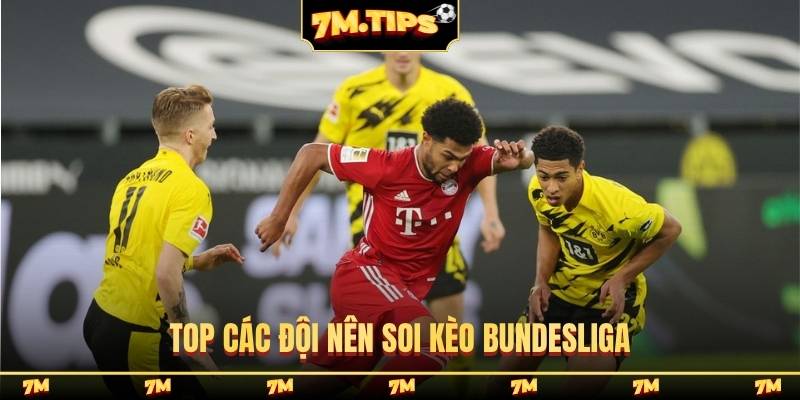 Top các đội nên soi kèo Bundesliga